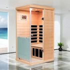 Mini Far Infrared Sauna Hemlock Indoor Saunas Red Light Therapy Detox 1350W