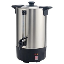 Winco Commercial 50 cup (2.1 gal/8 liter) Stainless Steel Water Boiler