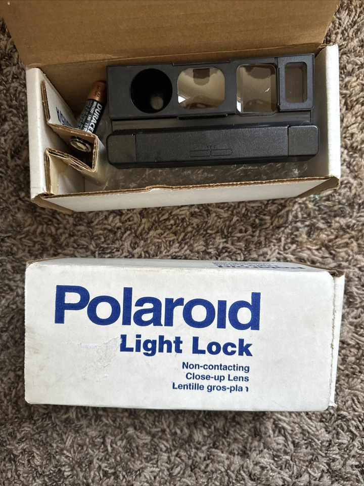 2Polaroid Light Lock Close-up lens adapter for Spectra Instant Print Cameras NEW - Image 4 of 4