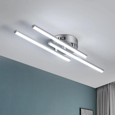 Plafoniera LED Soffitto 18W, 3 Luce Lampada Da Soffitto, Lampadario LED Moderno 