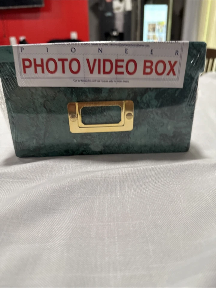 Caixa de armazenamento de vídeo fotográfico Pioneer comporta mais de 1.100 fotos até 4x6 cofre sem ácido - Imagem 2 de 4