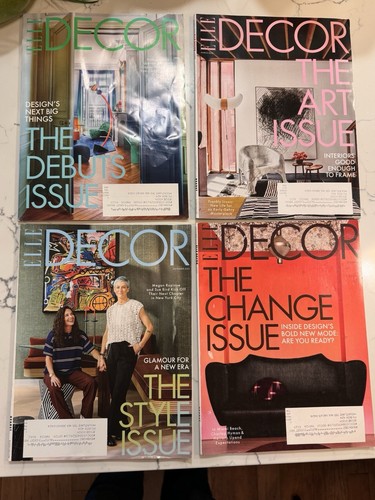 2023 Elle Decor Magazine Lot of 8 287 288 289 290 291 292 293 295 Winter Summer - Foto 4 di 11