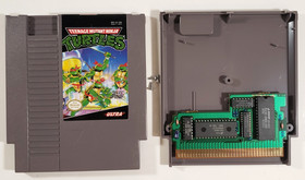 Teenage Mutant Ninja Turtles (Nintendo NES, 1989) TMNT Authentic Cartridge Only