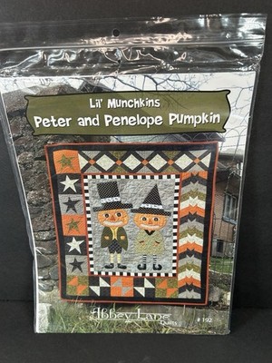 Lil Munchkins, Peter & Penelope Pumpkin - #1920 Quilt Patterns Kit
