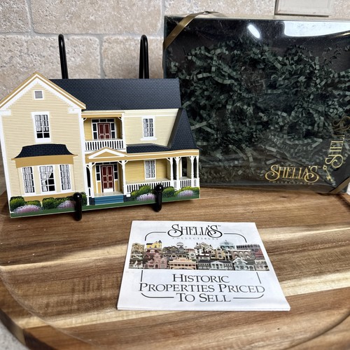 Shelia’s Shelf Sitter Houses 1996 Cinnamon Hill Lexington South Carolina Box! - Bild 1 von 17