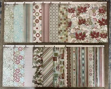 Basic Grey *FIGGY PUDDING* 12x12 Paper Collection *31 Sheets* Christmas