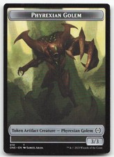 MTG Phyrexian Golem Token T Phyrexia: All Will Be One 10 LP