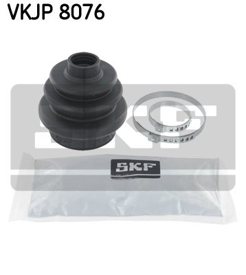 CV JOINT BOOT KIT PAIR TRANSMISSION END FRONT VKJP 8076 SKF 2PCS NEW - Picture 2 of 4