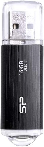 Silicon Power 16 GB USB Flash Drive, B02 Blaze, USB3.1, Retractable Connector, B - Picture 2 of 3