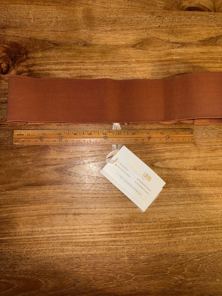 Cinturón elástico Grace Karin para mujer talla L - 44 Plus soporte flexible nuevo con etiquetas Foto 4 de 4