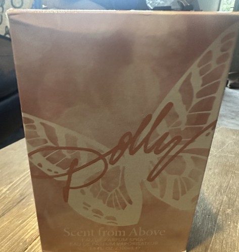 DOLLY PARTON Scent From Above Perfume 3.4 OZ. Butterfly Pink Bottle NEW - Picture 8 of 14