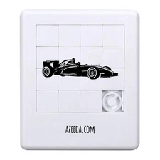 'Racing Car Silhouette' Sliding Puzzle (PZ00035494)