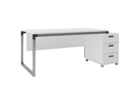 Schreibtisch BüRo MöBel Einrichtung Tische Weiß 143X80 BüRoeinrichtung