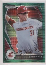 2021 Panini Prizm Draft Picks Green Pulsar Prizm Zane Mills #PDP120 0m0g