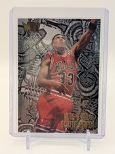 1995-96 Fleer Metal Nuts & Bolts Scottie Pippen #216 Chicago Bulls Insert