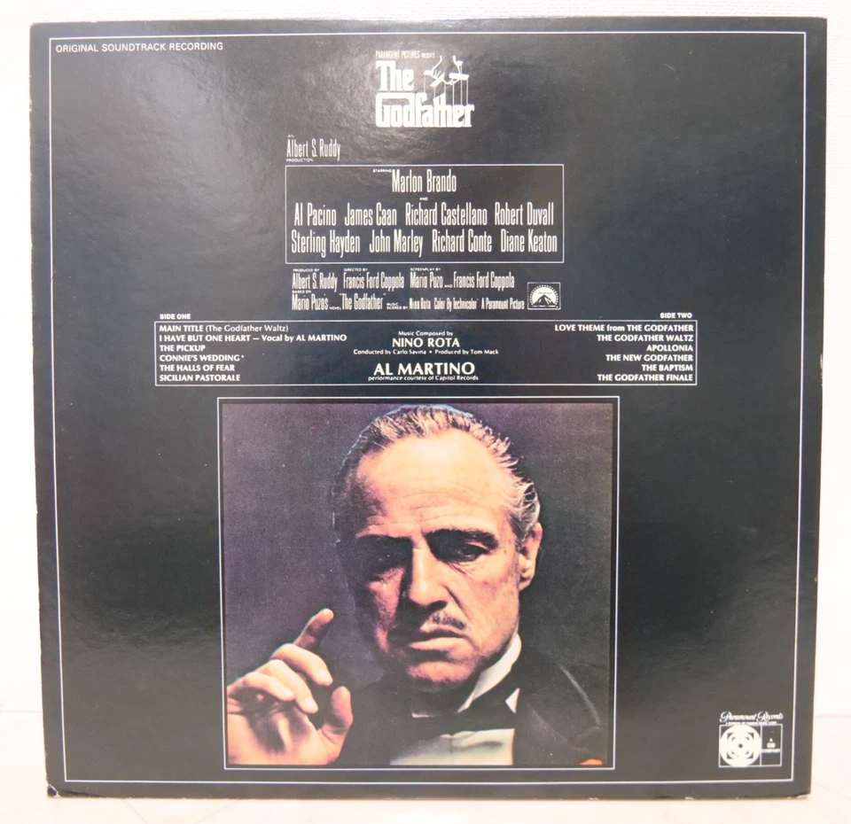 OST / THE GODFATHER JAPAN ISSUE LP W/OBI, FILED BOOKLET - Image 2 of 4