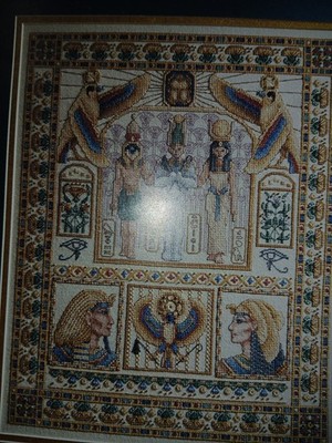 Teresa Wentzler Egyptian Sampler Cross Stitch Chart - Rare | eBay