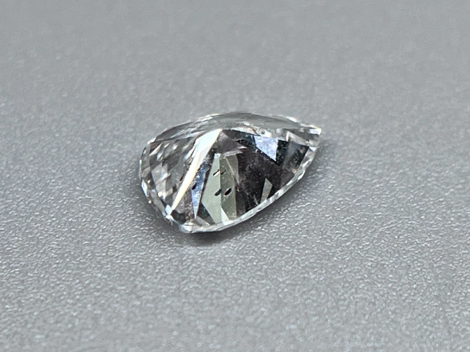 GIA Certified Pear Brilliant .39 CT SI2 I Loose Mined Natural Diamond - Image 4 of 4