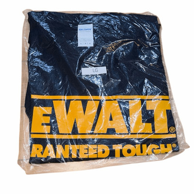 Dewalt ''Guarenteed Tough'' T-Shirt Size large ''Authentic From Dewalt''