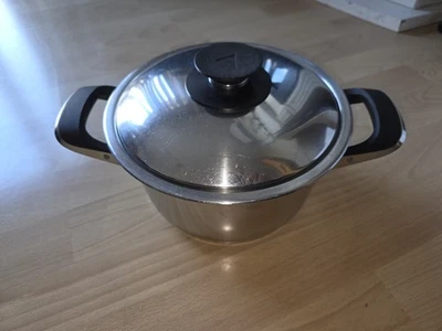 AMC  Topf, Kochtopf mit Deckel  3Liter  20cm Durchmesser Gebrauchte! - Bild 1 von 4