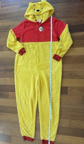 Disney Winnie The Pooh Kids Halloween Costume Plush Pajamas Size X-Large - Picture 6 of 9