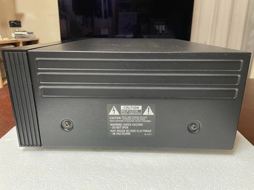 Imperfect - NAKAMICHI DRAGON Auto Reverse Cassette Deck Black Initial type - Picture 4 of 8