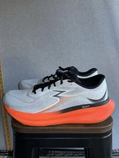 361° Mens  Eleos Running Shoe - Microchip/ Gray Orange Men Sz 13 Men