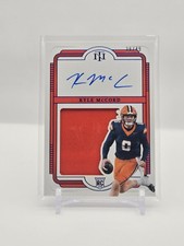 Kyle McCord 2025 National Treasures Blue College Silhouettes Sigs 38/49 #126