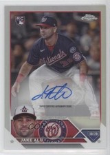2023 Topps Chrome Update Auto Refractor 411/499 Jake Alu #AC-JAL Auto 0o6m