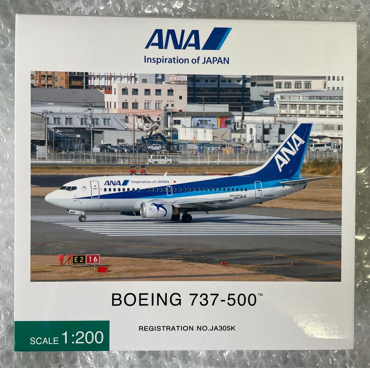 【未開封】ANA Boeing 737-500 1:200 SALE! 1/200 ANA Boeing 737-500 JA305K DIECAST model | eBay