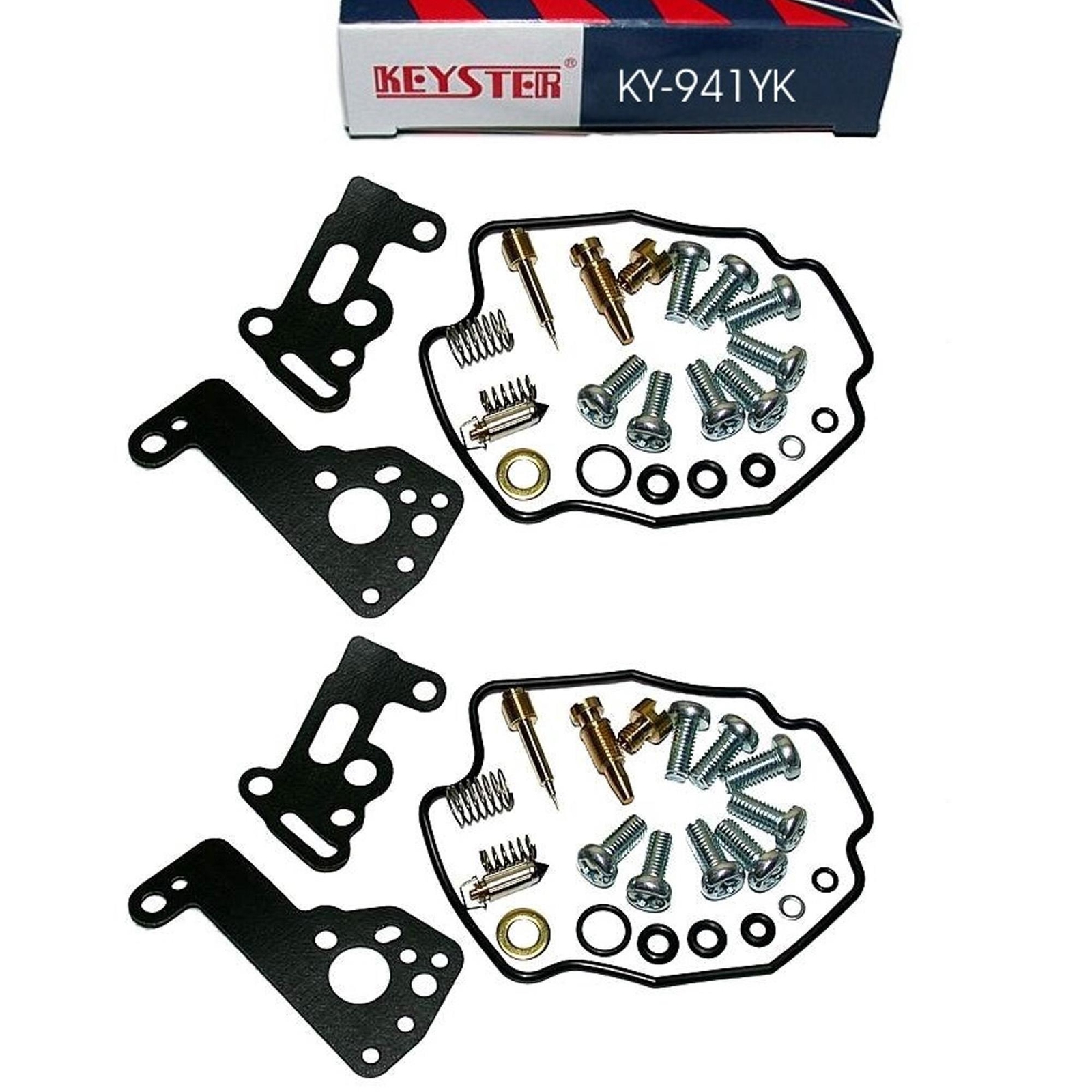 2x Keyster Vergaser Reparatursatz für Yamaha VMX1200 VMX 12 XV535 XVZ1300 1200