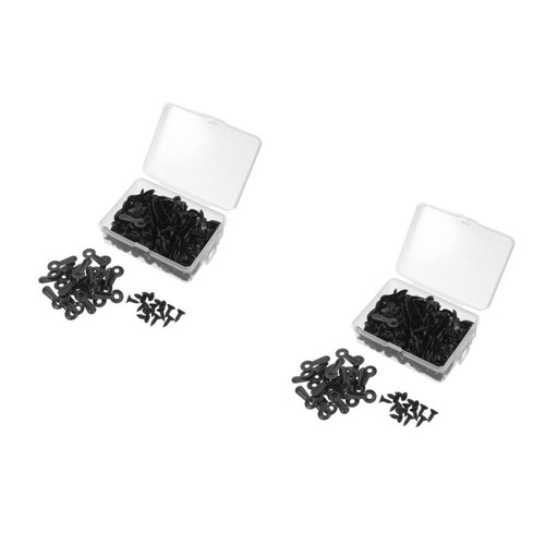 2 Count Photo Frame Accessories Buckle Picture Backing Tabs Hardware Clips - Picture 10 of 12