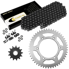 O-Ring Drive Chain & Sprockets Kit for Suzuki RM250 1998 2004-2012 Black
