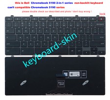 New for Dell Chromebook 5190 2-in-1 US 0H06WJ Keyboard isn't Chromebook 5190 