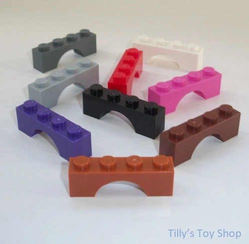 Lego - 1x4 Stud Arch Bricks - ID 3659 - Pick Colour & Pack Size - NEW