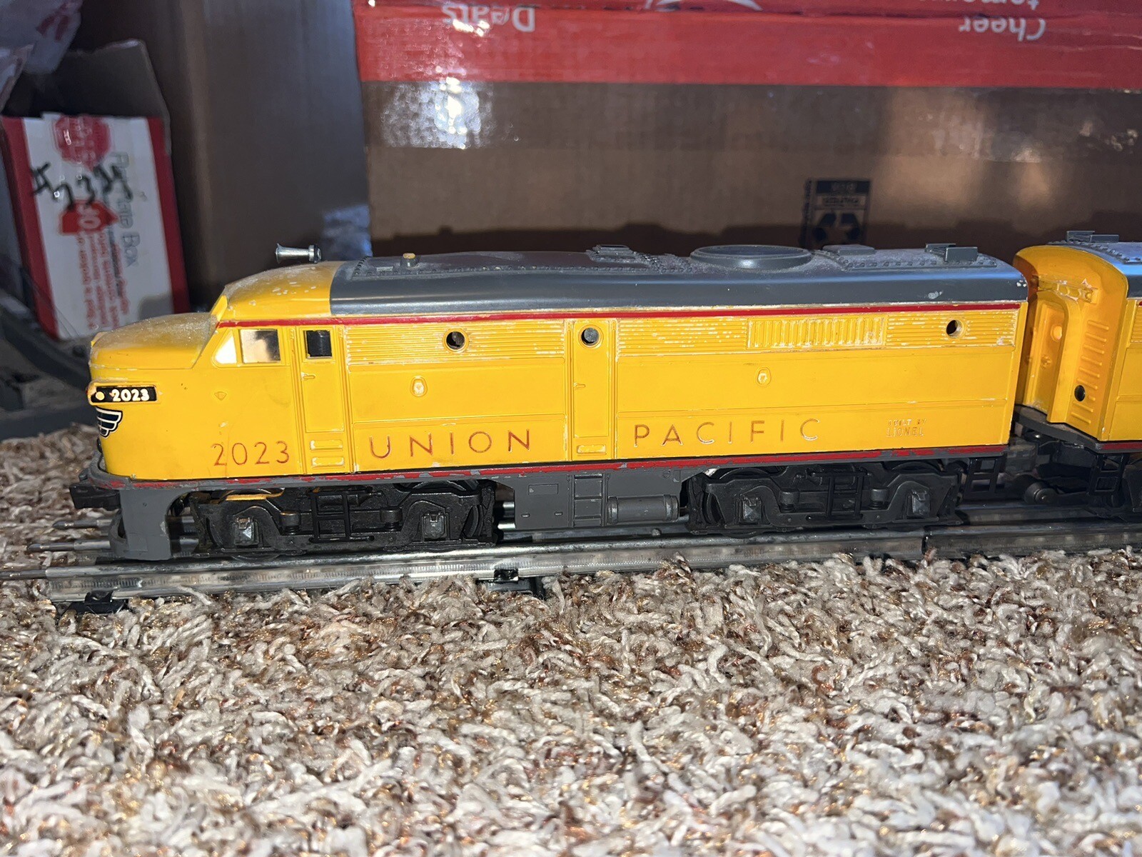 Lionel Electric Trains Postwar Union Pacific 2023 Alco “AA” Set Tested