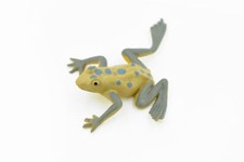 Frog Brown Spotted Plastic Toy Realistic Figure Model Replica 1.5" CWG23