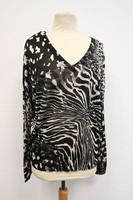 Liu Jo Damen Bluse Shirt Oberteil Schwarz Gr.Xl Neu