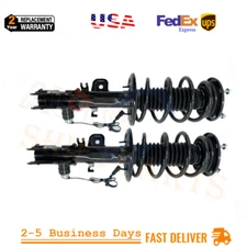 2X RH&LH Front Shock Struts Assys Electronic Fit Lincoln MKS 3.5L 3.7L 2013-2016