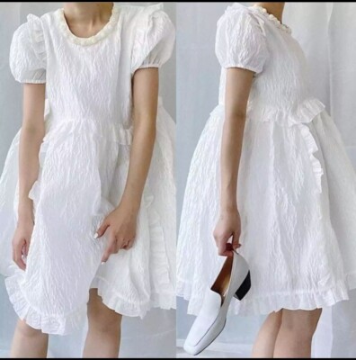 NWT Sister Jane Memoir Mail Dress | White Wedding Bridal Engagement Size M+  | eBay