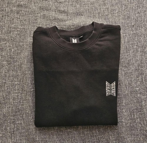 BTS DALMAJUNG SWEATSHIRT ARMY Bangtan Weverse Shop 2021 K-pop Black USED/MINT - Picture 2 of 8
