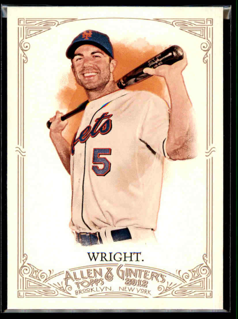 2012 Topps Allen & Ginter  David Wright #121 New York Mets