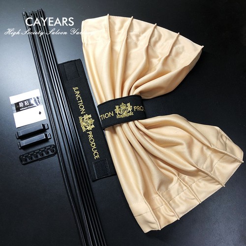 4 Piezas JDM Cayears Produce Gris Cortinas Coche Blanco JP Ventana Sombra Cenefa 50M - Imagen 12 de 12
