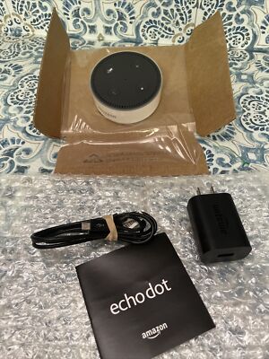 Amazon Echo Dot (2nd Generation) Smart Assistant - White