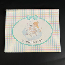 Hallmark Precious Moments Vintage 1995 Grandmas Show and Tell Photo Album