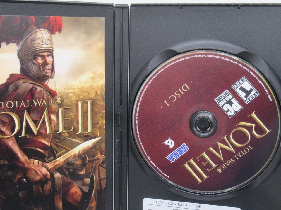 TOTAL WAR: ROME II, 3-DISC PC DVD-ROM STRATEGY GAME, HONOR BETRAYAL, SEGA - Image 3 of 3