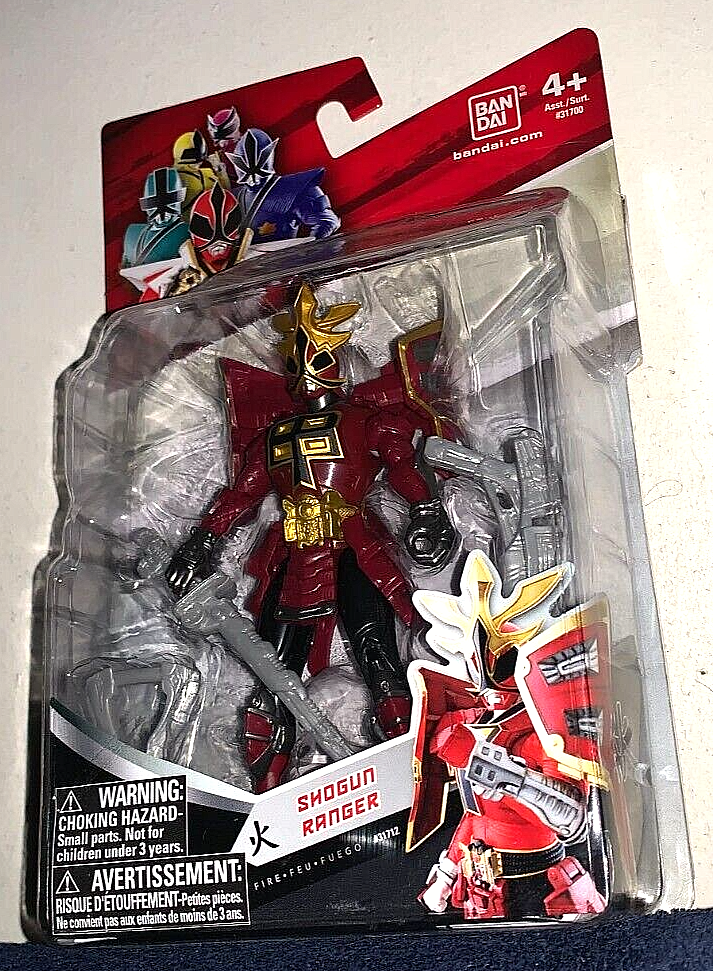 BAN DAI 2012 POWER RANGERS SUPER SAMURAI SHOGUN RANGER 4