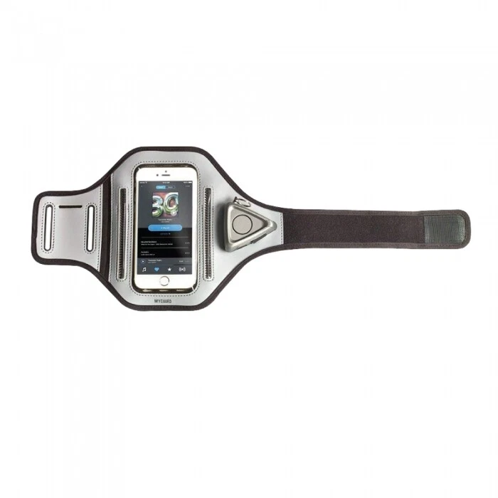 SPORT Armband LED Safety Alarm w/Phone Holder MYGUARD (Jogging | Walking) - Image 4 of 4