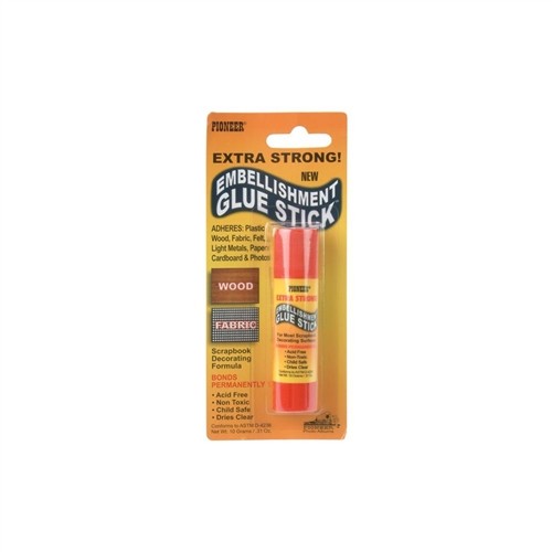 Set of 6Pioneer Extra Strong Embellishment Glue Sticks EGS Free