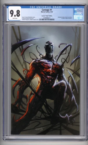 Carnage #1 CGC 9.8 Stephen Segovia VIRGIN Variant Edition Highest (2022)